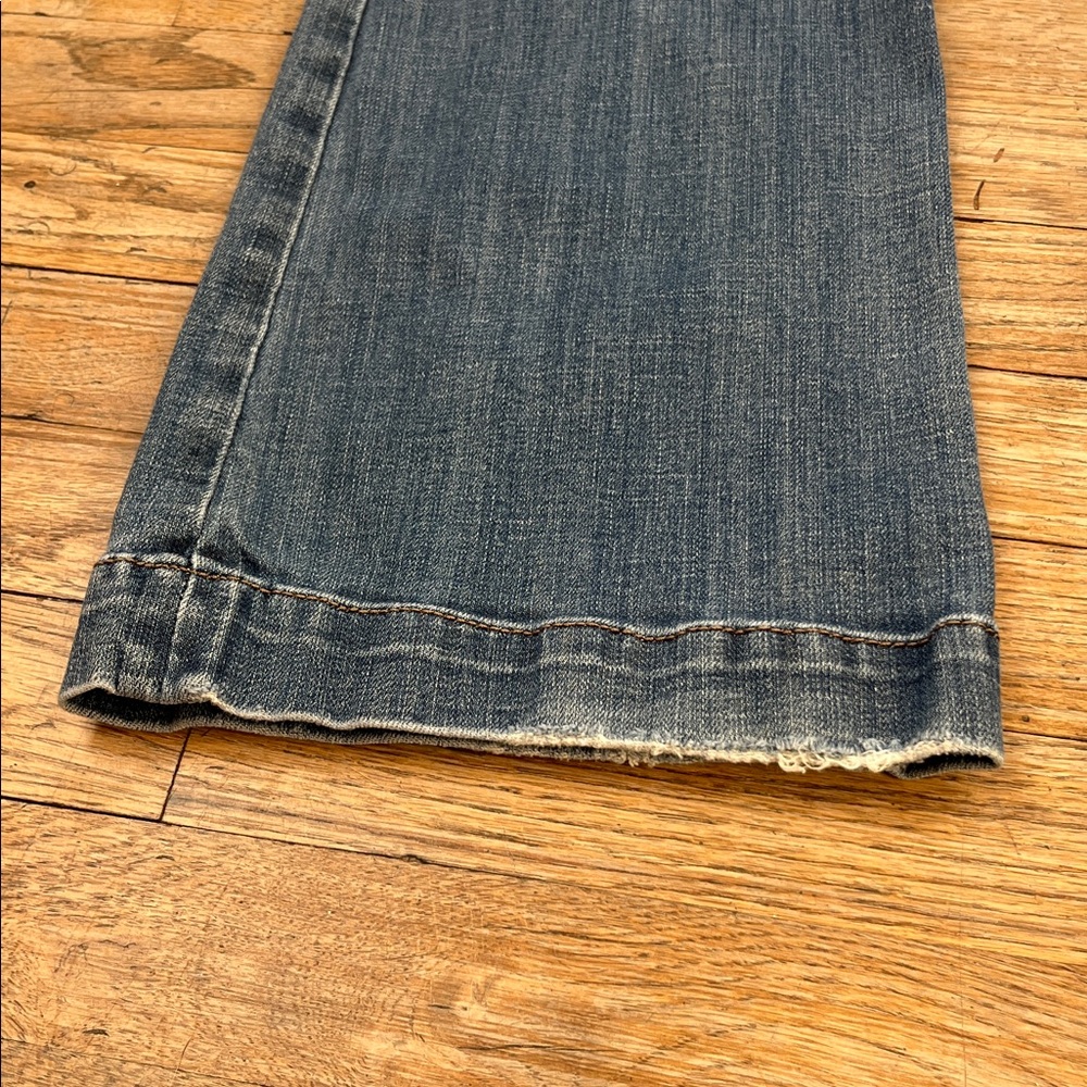 Stetson Women's Flare Jeans in Classic Blue - Picture 7 of 8